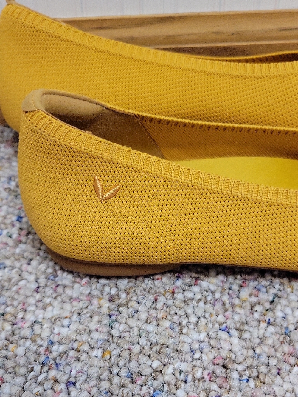 Vivaia Aria Cloudwalker Knit Round Toe Ballet Flats  Sz 41.5 (US 10). Office - Picture 8 of 8